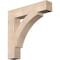 Ekena Millwork Thorton Block Smooth Bracket, Douglas Fir, 5 1/2"W x 30"D x 30"H BKT06X30X30THR05SDF - alternate 1